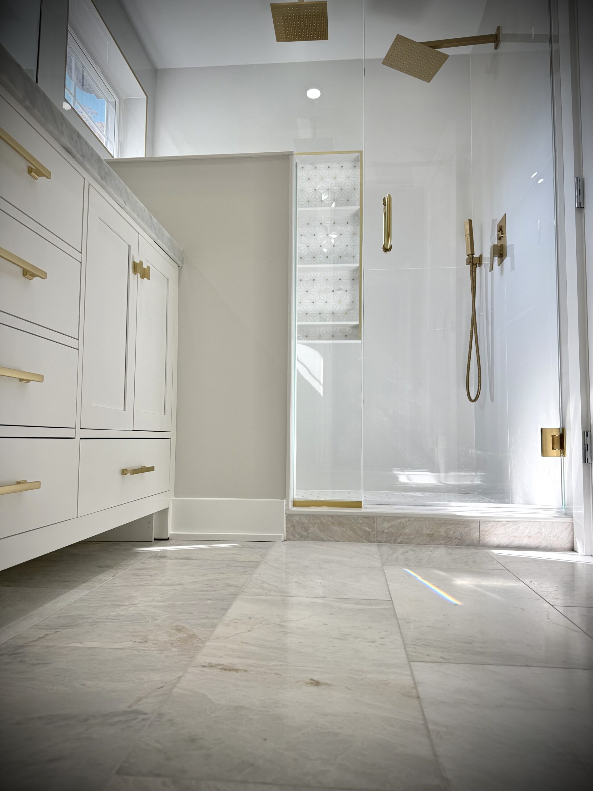 Bathroom remodeling tile installation by Precision Tile in Connecticut